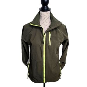 Marika Quint Zip-Up Olive Green Women's Jacket - Small